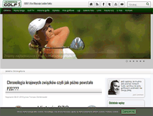 Tablet Screenshot of golf.pasje.net